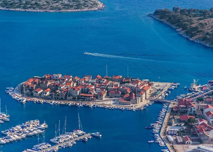 In Tribunj With Sea View, Balcony, Air Conditioning, Wifi 4953-4